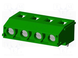 Connector: PCB terminal block; terminal; Plating: tinned; on PCBs