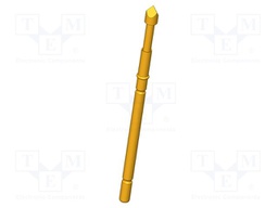 Test needle; Operational spring compression: 4mm; 5A; Ø: 2mm