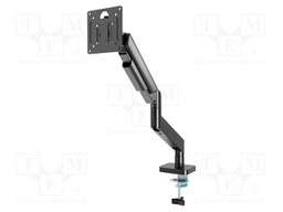 Holder; 10kg; 17÷32"; black; 75x75mm,100x100mm; monitor x1