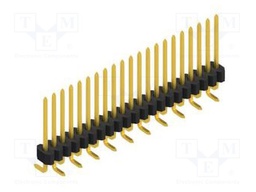 Connector: pin strips; pin header; male; PIN: 21; 1.27mm; SMT; 1x21