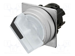 Switch: rotary; 22mm; depending on the holder; Pos: 2