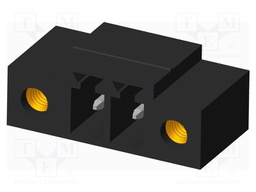 Connector: pluggable terminal block; socket; male; on PCBs