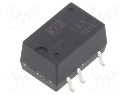 Isolated Board Mount DC/DC Converter, 1.5kV Isolation, ITE, 1 Output, 1 W, 12 V, 84 mA