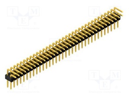 Connector: pin strips; pin header; male; PIN: 68; 2.54mm; THT; 2x34