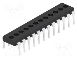 Switch: DIP-SWITCH; Poles number: 12; THT; 2.54mm