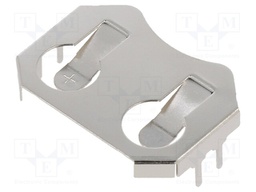 Clip; Mounting: PCB; Size: BR2016,CL2016,CR2016,DL2016; 2.8mm