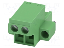 PCB connector, nominal cross section: 2.5 mm?, color: green,