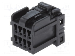 040 MLC PLUG HSG 8P BLACK