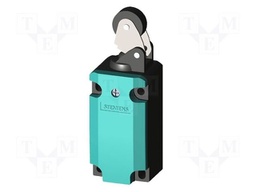 Limit switch; lever R 20mm, plastic roller Ø22mm; NO + NC; 10A