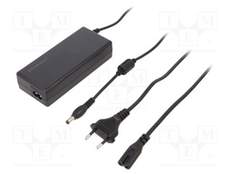 Power supply: switched-mode; 12VDC; 6A; Out: 5,5/2,1; 72W; 1.09m
