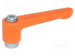 Lever; adjustable; Lever length: 45mm; Slider height: 24.5mm