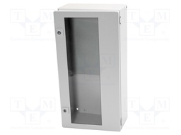Enclosure: wall mounting; X: 300mm; Y: 600mm; Z: 155mm; BUS BG; IP65