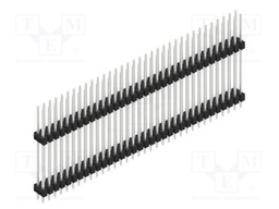 Connector: pin strips; pin header; male; PIN: 68; 2.54mm; THT; 2x34