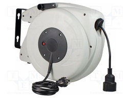 Extension lead; 3G1.5mm2; enclosed reel,self-winding,rolled