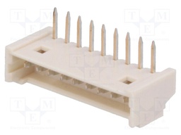 Socket; wire-board; male; PicoBlade; 1.25mm; PIN: 9; THT; 1A; tinned