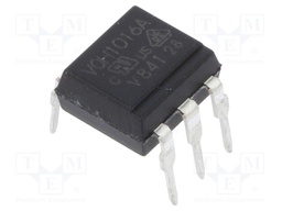 Optocoupler; THT; Channels: 1; Out: Schmitt trigger; 5kV; DIP6