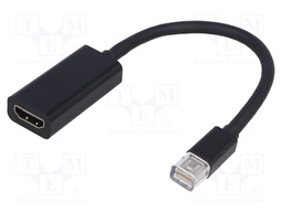 Cable; DisplayPort 1.1; mini DisplayPort plug,HDMI socket