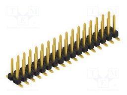 Connector: pin strips; pin header; male; PIN: 34; 2.54mm; SMT; 2x17