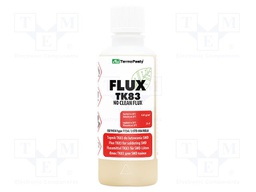 Flux: rosin based; No Clean; liquid; bottle; 0.1l