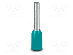 Tip: bootlace ferrule; insulated; copper; Bit len: 8mm; tinned