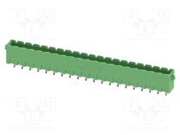 PCB headers, nominal cross section: 2.5 mm2, color: green, n