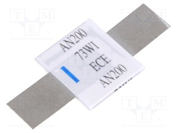 Fuse: PTC polymer; 2A