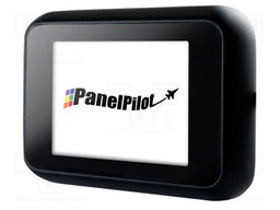 Panel; LCD 2,4" (320x240),touch screen; VDC: 0÷40V; Ø33mm