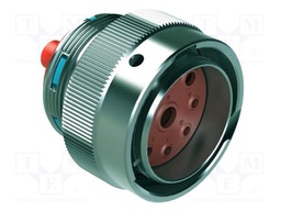 Connector: circular; plug; male; 250V; PIN: 9; IP67; straight; silver