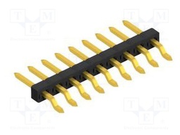 Connector: pin strips; pin header; male; PIN: 9; 2mm; SMT; 1x9; 100V