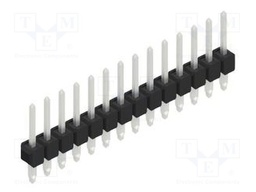 Connector: pin strips; pin header; male; PIN: 14; 2.54mm; THT; 1x14