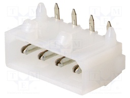 Socket; wire-board; male; Commercial MATE-N-LOK; 5.08mm; PIN: 4