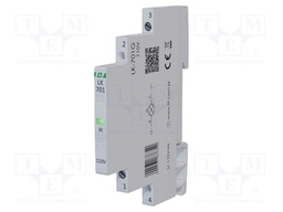 Voltage indicator; 110VAC; IP20; for DIN rail mounting; LK-701
