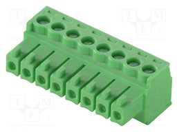 Pluggable terminal block