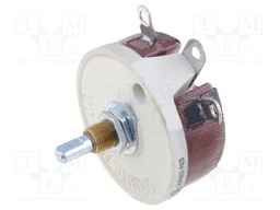 Potentiometer: shaft; single turn; 10kΩ; 50W; 6.35mm; wirewound