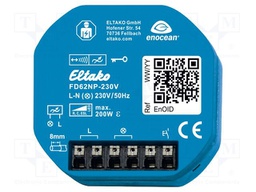Dimmer; EnOcean; plaster embedded; 230VAC; intelligent house
