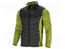 Sweatshirt; Size: XXXL; green-black; furlined,multi use; 210g/m2