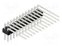 Connector: pin strips; pin header; male; PIN: 24; 2.54mm; THT; 2x12