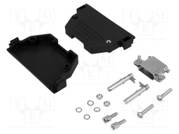 Enclosure: for D-Sub connectors; D-Sub 37pin,D-Sub HD 62pin