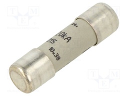 Fuse: fuse; gG; 6A; 500VAC; cylindrical; 10.3x38mm