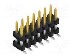 Connector: pin strips; pin header; male; PIN: 14; 2mm; SMT; 2x7; 100V
