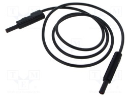 Test lead; 60VDC; 30VAC; 16A; insulated,with 4mm axial socket