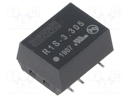 Converter: DC/DC; 1W; Uin: 2.97÷3.63V; Uout: 5VDC; Iout: 200mA; SMD