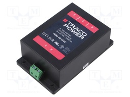 Converter: AC/DC; 60W; Uout: 24VDC; Iout: 2.5A; 87%; Series: TMM 60C