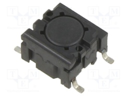 Microswitch TACT; SPST; Pos: 2; 0.05A/24VDC; SMT; 3.5N; 10x10x5.1mm