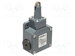 Limit switch; steel roller Ø13mm; NO + NC; 10A; max.500VAC; IP67