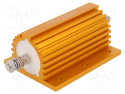 Resistor: wire-wound; with heatsink; screw; 100Ω; 250W; ±1%