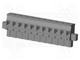 Connector: pluggable terminal block; plug; female; angled 90°