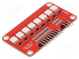 Module: LED; 5VDC; No.of diodes: 8; Channels: 8; Colour: RGB