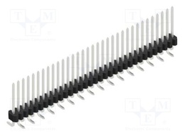 Connector: pin strips; pin header; male; PIN: 33; 1.27mm; SMT; 1x33