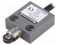 Limit switch; transversal metal roller Ø12,4mm; SPDT; 1A; IP65
